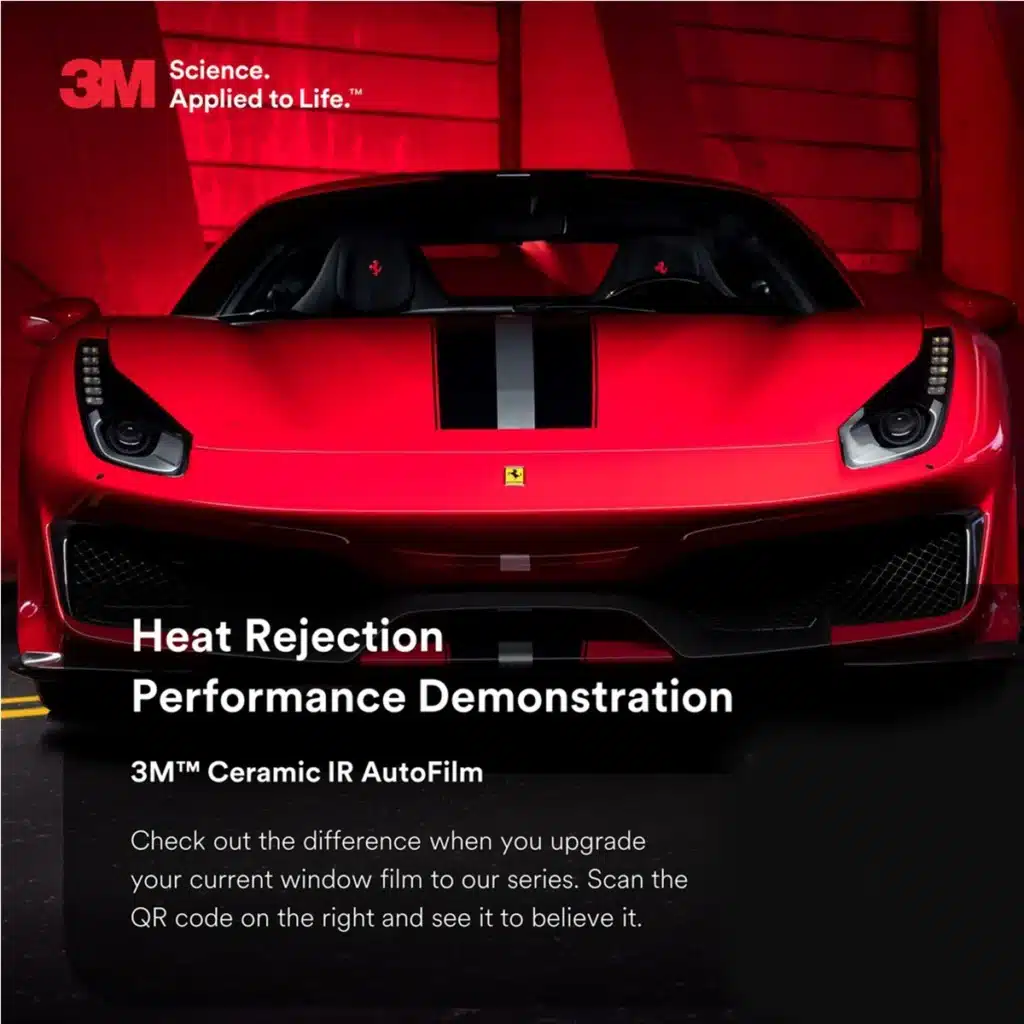 3M Ceramic IR window film installation Cairo